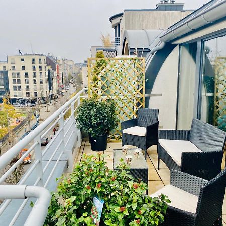 The Luxury Green Penthouse In City Center With Terrace And Free Parking Luxemburg Exterior foto