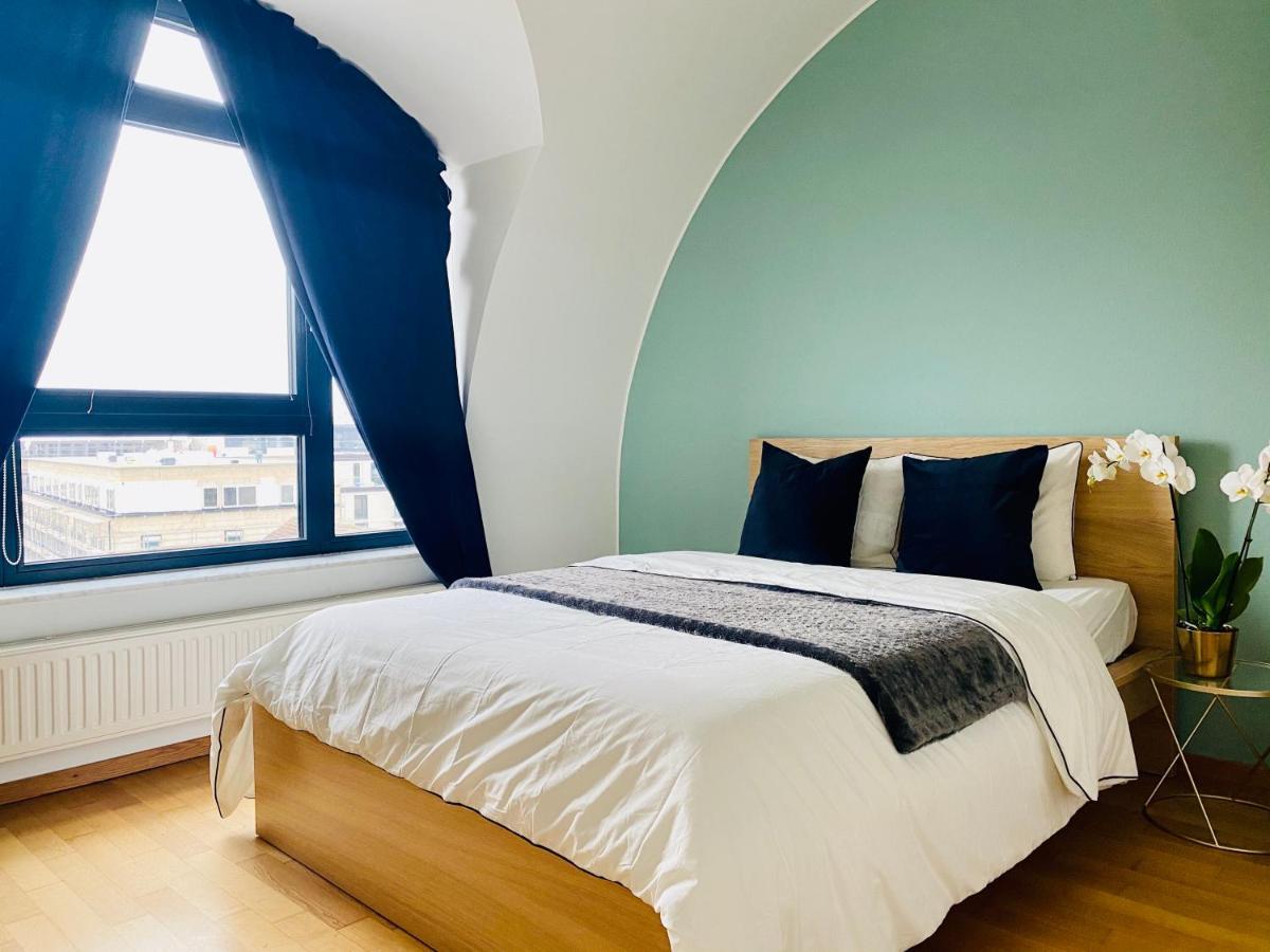 The Luxury Green Penthouse In City Center With Terrace And Free Parking Luxemburg Exterior foto